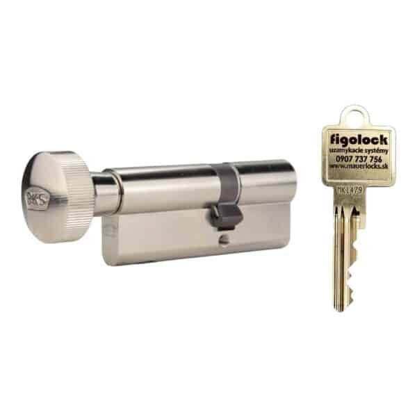 Bezpečnostná vložka BKS detect gombík + kľúč